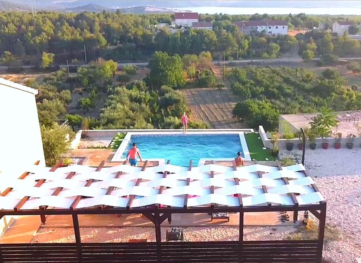 Villa Scolopax Rusticola Skradin With Heated Pool Luaran gambar