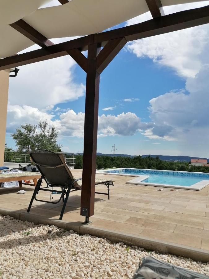 Villa Scolopax Rusticola Skradin With Heated Pool Luaran gambar