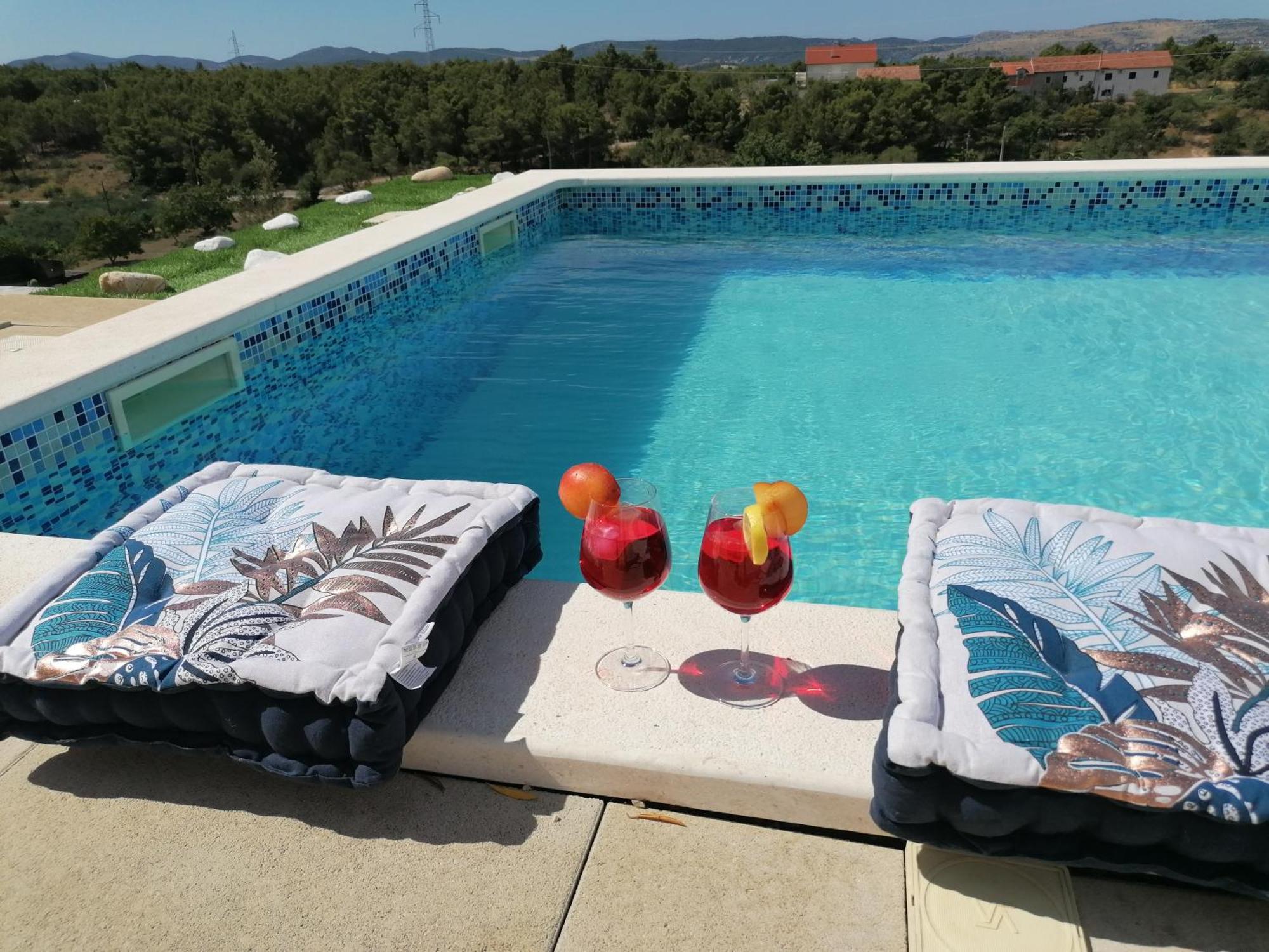 Villa Scolopax Rusticola Skradin With Heated Pool Luaran gambar